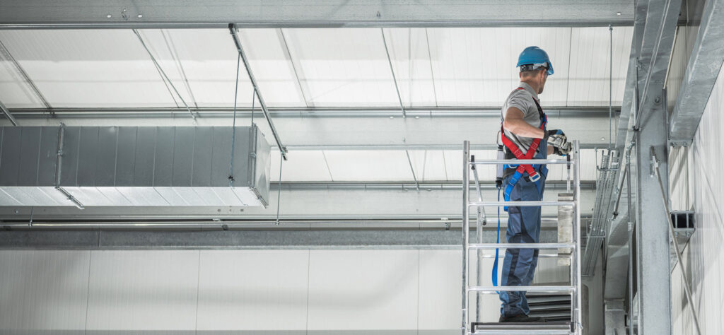 construction of commercial building